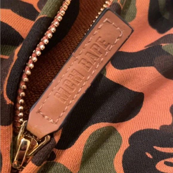 Bape x mcm hoodie new with tags